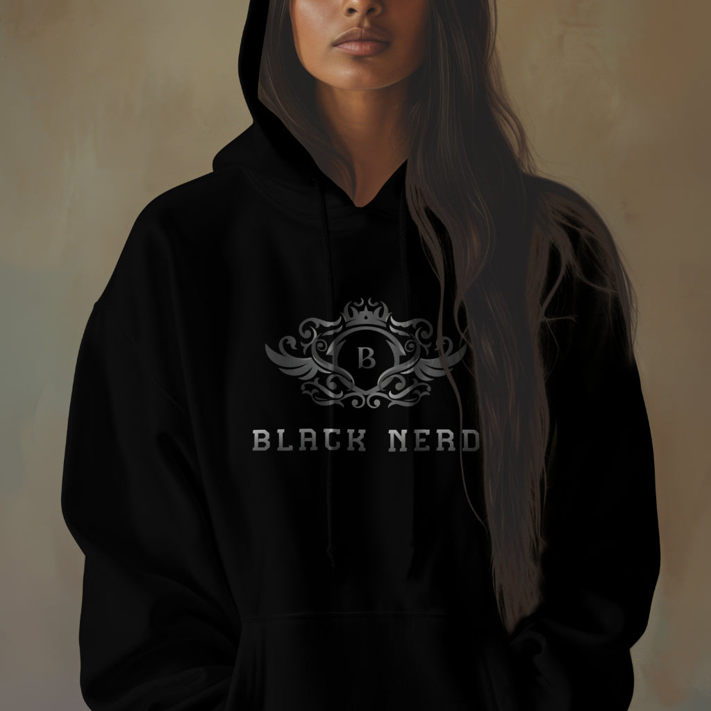 Black Nerd - Unisex Hoodie