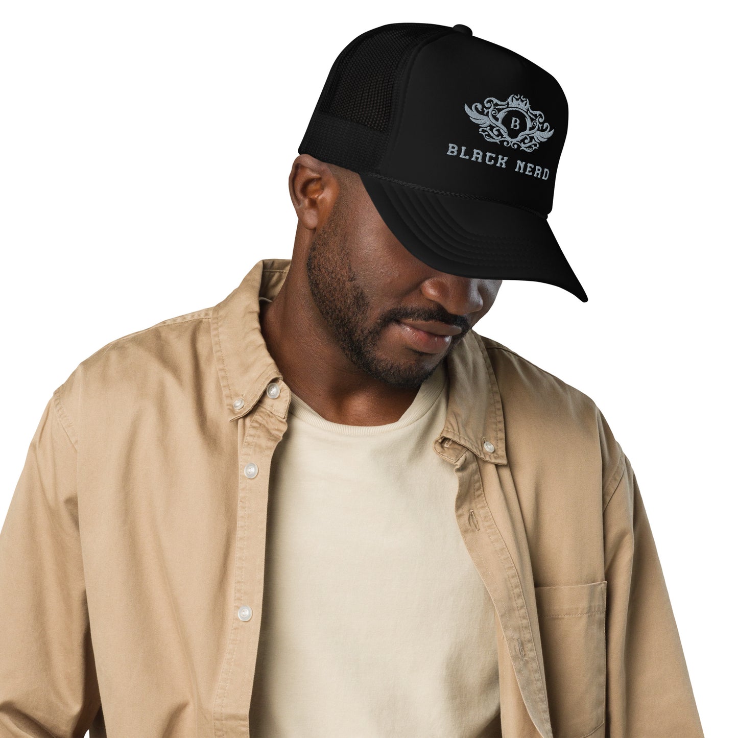 Black Nerds - Foam trucker hat